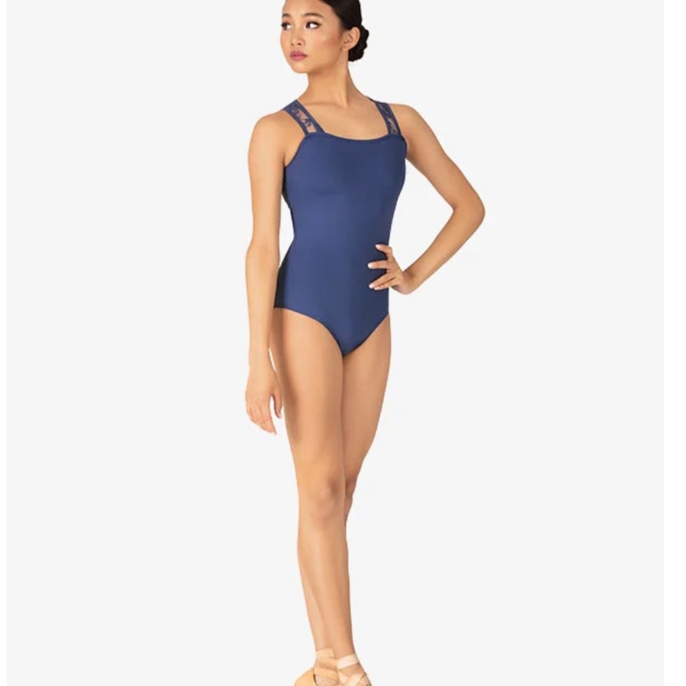Baltogs black ballet leotard